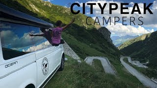 CITYPEAK CAMPERS  Die coolste CamperVermietung der Schweiz [upl. by Gerek]