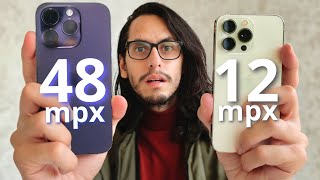 iPhone 13 Pro VS iPhone 14 Pro  Review en Español [upl. by Ecila]