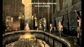 Skyrim Greybeard Council glitch Esbern With FIX [upl. by Sumedocin]