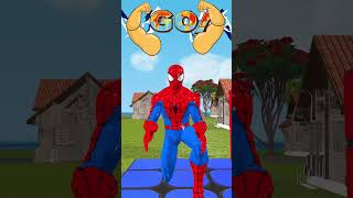 Siêu nhân nhện🕷️Spiderman Challenge jumping Rubik shorts spiderrman [upl. by Aroved779]