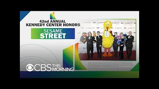 quotSesame Streetquot becomes first TV show to be a Kennedy Center honoree [upl. by Siravaj149]