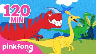 Tyrannosaurus Song  TRex  Dinosaur Cartoon  Kids Song  TOMTOMI [upl. by Wiburg263]