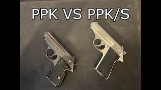 The Differences Between the Walther PPK and PPKS [upl. by Atinram83]