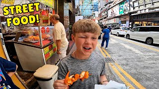 Trying HONG KONGS BEST STREET FOOD  MICHELIN GUIDE Hong Kong Street Food Tour [upl. by Aineles]