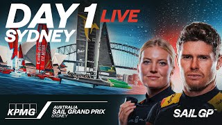 2024 KPMG Australia Sail Grand Prix  Day 1 [upl. by Alyac]