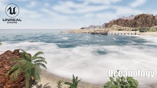 Unreal Engine 5 Oceanology 516 Demo Walkthroughs [upl. by Cran]