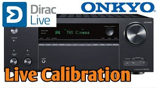 ONKYO TXNR7100  DIRAC LIVE Calibration 🔴 Live Stream 🔴 [upl. by Jared]