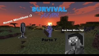 Asmr Minecraft  Survival 7 Probando Nuevo Microfono Bastion  Fortaleza [upl. by Wilt591]