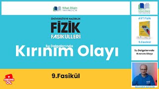 Su Dalgalarında Kırınım Olayı Dalga Mekaniği1  9FASİKÜL AYT  2024 [upl. by New508]