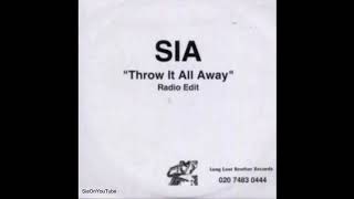 Sia  Throw It All Away Radio Edit RARE CD Track HQ Audio [upl. by Patrizia]