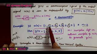 DSP  Decimation and Interpolation in DSP  Downsampling and Upsampling [upl. by Urion]