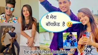 Beauty khan ka boyfriend kon h 🤔BEAUTY KHAN n ARBAZ MALLICk relationship beautykhan viral video [upl. by Oira]