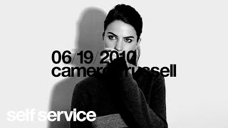 Cameron Russell answers our selection of Proustian questions  Self Service [upl. by Ytte]