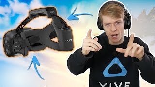 HTC Vive VR Headset Goes Wireless [upl. by Yrallih439]