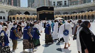 Makkah Haram Sharif  October 8 2024  Kaaba Live🔴 Azan  beautiful View Masjid Al Haram  Makkah [upl. by Omrellig631]