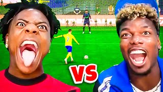 ISHOWSPEED vs PAUL POGBA FC25 WAGER [upl. by Fita]