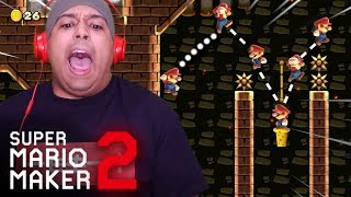 THIS LEVEL IS ON ANOTHER LEVEL 2020 SHHH SUPER MARIO MAKER 2 29 [upl. by Aralc571]