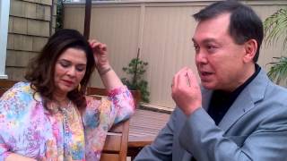 Exclusive Janet Nepales interviews Hilda Koronel and her husband Ralph Moore [upl. by Jake43]