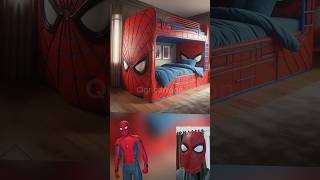 Superheroes but Bunk Bed 💥 Marvel amp DCAll Characters marvel avengersshorts [upl. by Kathe934]