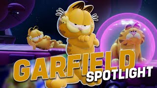 GARFIELD SPOTLIGHT REACTION AND BREAKDOWN  NICKELODEON ALL STAR BRAWL 2 [upl. by Siffre]