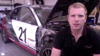 Pikes Peak Roll Cage Crash Analysis [upl. by Haig]