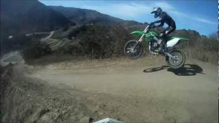 Hollister Hills Jumping DOWN Twin Hill Climb [upl. by Pollak]