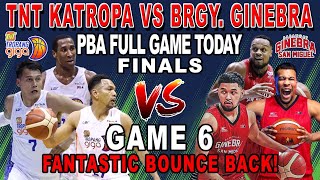 BRGY GINEBRA vs TNT Game 6 Finals PBA Live Full Game Today MOA Arena  2K24 [upl. by Eilitan]