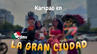 KARIPAO EN LA GRAN CIUDAD🇲🇽✨ ┃Karina y Paola  Mintohato [upl. by Delorenzo]