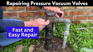 How to repair the FEBCO 7651 pressure vacuum breaker valve used in irrigation systems [upl. by Pooh]