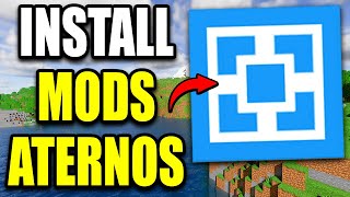 How to Add Mods in Aternos Minecraft Server  2024 [upl. by Eenahc]