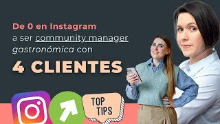 Cómo ser Community Manager gastronómico para restaurantes [upl. by Yeliac]