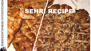 SEHRI RECIPE BAKARKHANIBAKARKHANI RECIPE ON TAWA AND IN OVENAROOSHSHEALTHYKITCHEN [upl. by Kayla493]