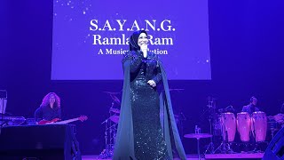 Hati  Ramlah Ram Live concert SAYANG RAMLAH RAM  A Music Evolution [upl. by Georges]