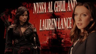 Laurel Lance amp Nyssa al Ghul  Sun And MoonKatie Cassidy amp Katrina Law [upl. by Gillian]