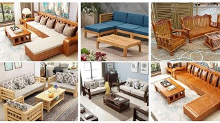 Latest Wooden sofa Set Designs  Home Decor  Sofa Set For Modern Living Room Furniture Design [upl. by Margalit]