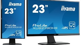 Iiyama ProLite XUB2390HS1 Распаковка [upl. by Sug]