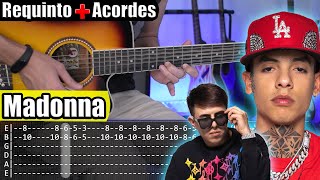 Madonna YSL  Natanael Cano x Oscar Maydon  Requinto  Acordes  TABS  Tutorial Guitarra [upl. by Ainalem]