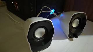 Review Speakers Logitech z120 PTBR [upl. by Uriisa668]