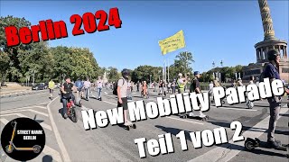 EScooterDemo  Elektrokleinstfahrzeuge  New Mobility Parade  Berlin 2024  Teil 1 von 2 [upl. by Gradey982]