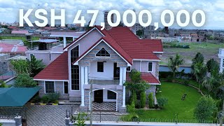 Inside Ksh47000000 5 bedroom sold mansion with a mini golfcourse housetour in kahawasukari [upl. by Askari]