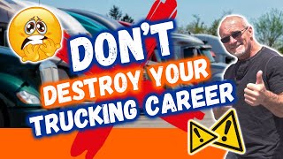 Truck Driver Violations that will DESTROY your Trucking Career [upl. by Ilrahs]