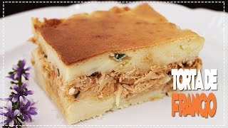 TORTA DE FRANGO FÁCIL DE LIQUIDIFICADOR 121 Receitas de Pai [upl. by Cha]