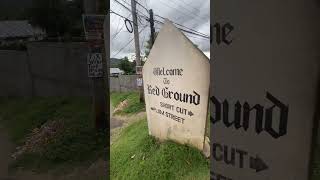 Welcome to Red Ground Road Sign St Andrew Jamaica [upl. by Barrie]