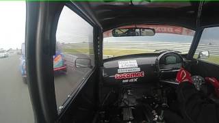 Snetterton crash Graeme Davis Mini Se7en [upl. by Medora]