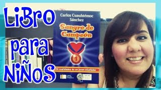 SANGRE DE CAMPEÓNLIBRO PARA NIÑOS [upl. by Omero53]