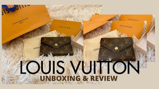 LOUIS VUITTON VICTORINE WALLET REVIEW MONOGRAM l My FIRST LV Purchase [upl. by Paddy]