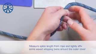 LIROS Dyneema double braid splice [upl. by Lewej482]