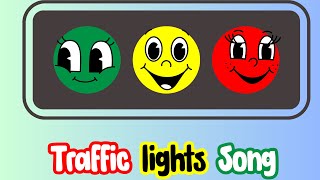 Traffic Lights Song  Red Light What Do You  Nursery Rhyme [upl. by Nath]