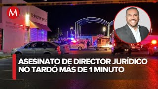 Son 3 los involucrados en asesinato del director jurídico del Congreso de NL afirma la Fiscalía [upl. by Yedrahs]