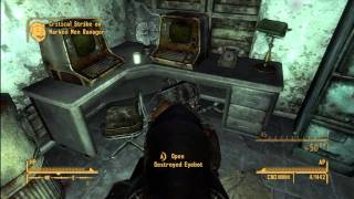 All Five Upgrades For EDE EDEcated Achievement Fallout NV Lonesome Road HD 1080p [upl. by Nyleve542]